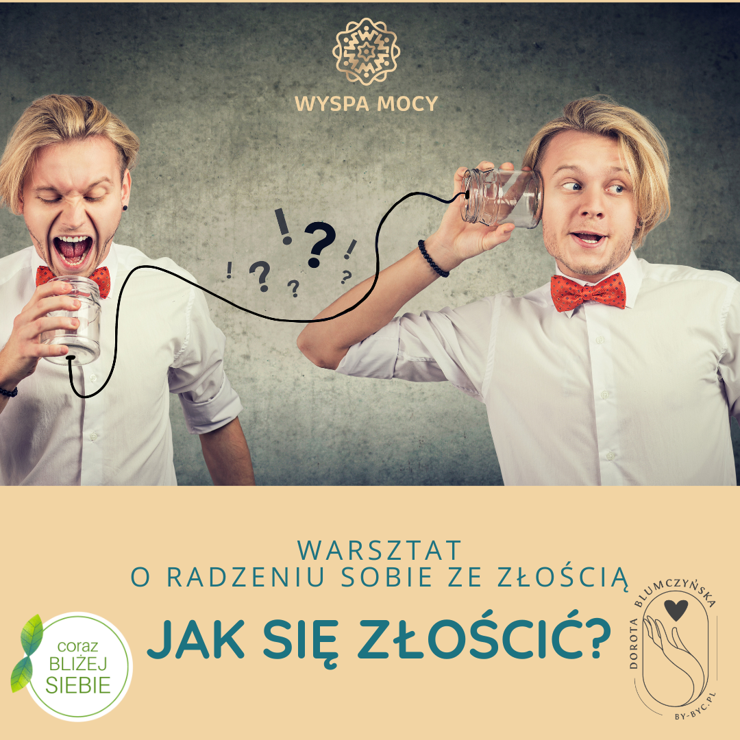 "Jak się złościć?" - warsztat stacjonarny