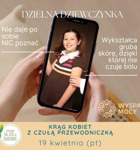 Taka dzielna, że nie płacze