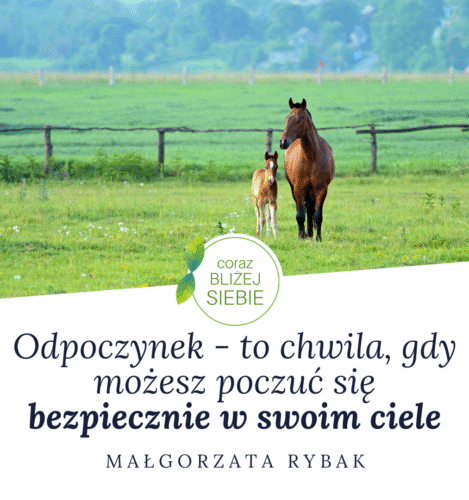 Świat się nie zawali, gdy weźmiesz wdech