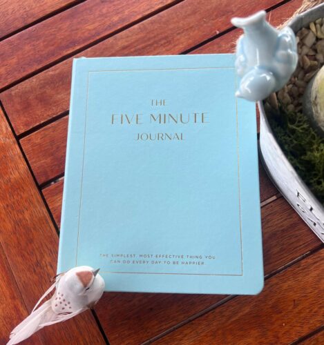 Five Minute Journal, pięć minut namysłu